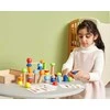 Dėlionė Viga Toys VIGA Wooden Geometric Blocks Puzzle 52 pcs.