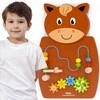 Viga Toys VIGA Wooden Manipulative Board Horse FSC Montessori Certificate