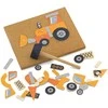 Viga Toys VIGA Wooden Nailing Toy Construction Vehicles 45 Pieces Montessori