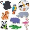 Viga Toys Mediniai magnetukai Laukiniai gyvūnai VIGA