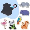 Viga Toys Mediniai magnetukai Laukiniai gyvūnai VIGA