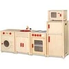 Viga Toys VIGA Wooden Huge Natural Kitchen Set FSC Certified