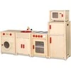 Viga Toys VIGA Wooden Huge Natural Kitchen Set FSC Certified