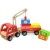Viga Toys VIGA Wooden Crane with Containers