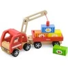 Viga Toys VIGA Wooden Crane with Containers