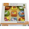Viga Toys VIGA Medinės edukacinės gyvūnų dėlionės