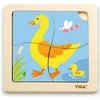 Viga Toys VIGA Handy Wooden Duck Puzzle