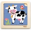 Viga Toys VIGA Handy Wooden Cow Puzzle