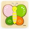 Dėlionė Viga Toys VIGA Baby's First Wooden Puzzle Butterfly