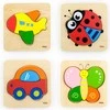 Dėlionė Viga Toys VIGA Baby's First Wooden Puzzle Butterfly