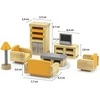 Viga Toys VIGA PolarB Dollhouse Furniture Set Living Room