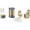 Viga Toys VIGA PolarB Dollhouse Bathroom Furniture Set