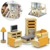 Viga Toys VIGA PolarB Dollhouse Furniture Set Living Room