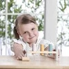 Viga medinis suolelis, baudžiantis alkį plaktuku - „Polarb Montessori“