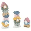 Viga Toys VIGA PolarB medinis balansuojantis bokšto dėlionė