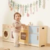 Viga Toys VIGA PolarB didelis medinis virtuvės rinkinys XL