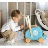 Viga Toys VIGA PolarB Wooden 2-in-1 Stroller, Walker, Elephant