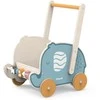 Viga Toys VIGA PolarB Wooden 2-in-1 Stroller, Walker, Elephant