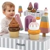 Viga Toys Medinių ledų rinkinys VIGA PolarB