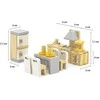 Viga Toys VIGA PolarB Dollhouse Furniture Set Kitchen Dining Room