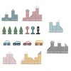 Viga Toys „Viga Polarb“ medinis tyčiojimasis su „Blocks City 56 EL“.