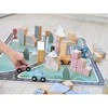 Viga Toys „Viga Polarb“ medinis tyčiojimasis su „Blocks City 56 EL“.