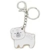 Viga Toys VIGA Medinis Brelokas Baltas Lokys