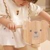 Viga Toys Medinis triratukas Rudas meškiukas su minkštais ratukais VIGA PolarB