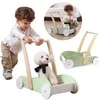„Viga Polarb“ medinis vežimėlis 2in1 Pusher Walker
