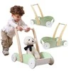„Viga Polarb“ medinis vežimėlis 2in1 Pusher Walker