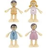 Viga Toys VIGA PolarB Wooden Dolls Family Doll Set Figures