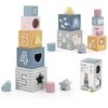 Viga Toys VIGA PolarB Pyramid Educational Puzzle Cube Sorter Blocks