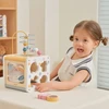 Viga Toys VIGA PolarB Wooden Activity Cube 7-in-1 Sorter Maze Animals 12m+