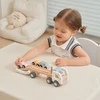 Viga Toys VIGA PolarB Wooden Car Transporter 3 Cars Driver 18m+