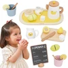 Viga Toys VIGA PolarB Wooden Lemonade Set Jug Tray Cups Lemon 21 pcs.