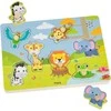 Viga Toys VIGA dėlionė Atpažink egzotinius gyvūnus