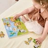 Viga Toys VIGA dėlionė Atpažink egzotinius gyvūnus