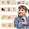 Viga Toys VIGA Edukaciniai Puzzliai Mažiesiems: Gamta ir Maistas