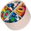 Viga Toys VIGA Wooden Bead Stringing Set 608 Pieces Box