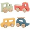 Viga Toys Medinių transporto priemonių rinkinys VIGA PolarB 4vnt