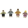 Viga Toys VIGA Medinės Lėlės 4 Asmenų Rinkinyje