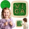 Viga Toys VIGA blizgučiais puošta sieninė veiklos panelė