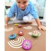 Viga Toys Spalvotas medinis suktukas Viga, 1vnt
