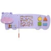 Viga Toys VIGA Hippopotamus Manipulative Sensory Board FSC Montessori Certificate