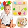 Viga Toys VIGA sieninė veiklos panelė su 16 judančių elementų