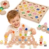Viga Toys VIGA Wooden Acrylic Light Blocks Construction 66 pcs 18m+