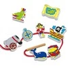 Viga Toys VIGA medinės veriamos kaladėlės Piratai