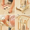 Viga Toys VIGA Wooden Cleaning Trolley with Accessories 11 pcs.