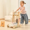 Viga Toys VIGA Wooden Cleaning Trolley with Accessories 11 pcs.