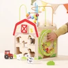 Viga Toys VIGA Wooden Farm 7 in 1 - Educational Cube